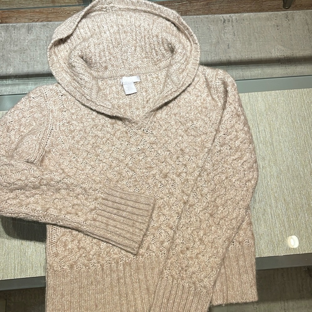 Hooded Alpaca sweater